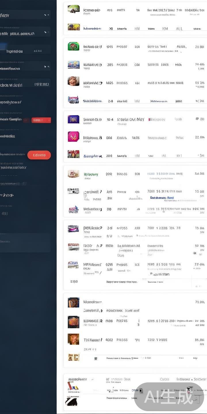 在页面左侧，用户可以通过筛选条件找到感兴趣的体育项